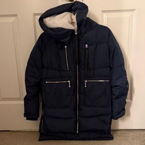 Women's Navy Winter Snow Jacket